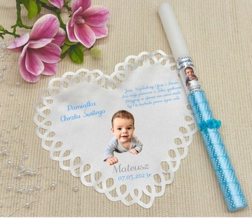 СВЕЧА И КРЕСТАЛЬНАЯ ОДЕЖДА НА КРЕЩЕНИЕ ФОТО НАИМЕНОВАНИЕ