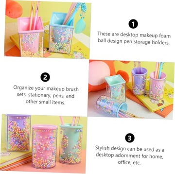 4 шт. держатель для хранения акриловый держатель для карандашей подстаканник