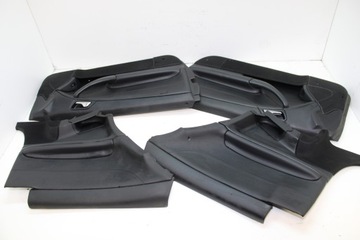 MERCEDES W208 CLK ОБИВКА БОКОВИН ДВЕРЕЙ 4ШТ ЗАДНЯЯ ЧАСТЬ