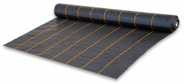 Agrotkanina czarna PP 90g 1.6x100m Bradas
