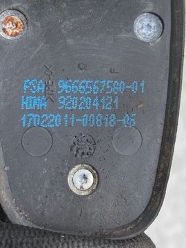 ANTÉNA GPS PEUGEOT CITROEN C4 II B7 DS4 9666567580
