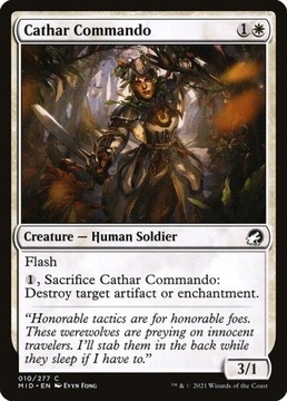 Karta Magic: The Gathering Cathar Commando MID *Foil*
