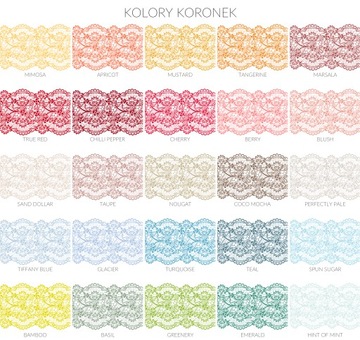 aurora koronka | MENU SERWOWANE KARTA DAŃ NA TALERZ WESELE ROCZNICA