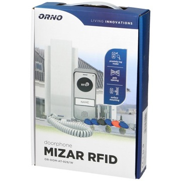 ИНТЕРФОН, ВОРОТА, СЧИТЫВАТЕЛЬ RFID-КЛЮЧЕЙ, НАВЕРХНОСТНЫЙ