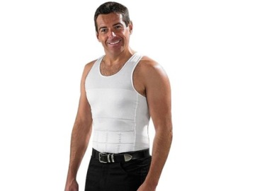 МУЖСКАЯ ФУТБОЛКА ДЛЯ ПОХУДЕНИЯ SLIM FIT VEST XXL