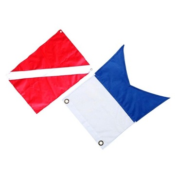 Magideal 2 . Rozmiary flagi nurkowej Diver w
