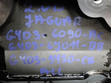 HLAVA HŘÍDELE JAGUAR F-PACE 2.0D G4D3-6090-AC G4D3-6J011-BB G4D3-9430-CB