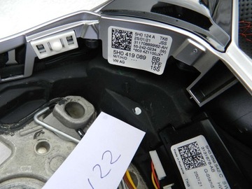 VW GOLF VIII ВЫРЕЗАННЫЙ РУЛЕВОЙ КОЛЕСО СЕНСОРНЫЙ 5H0419089BB
