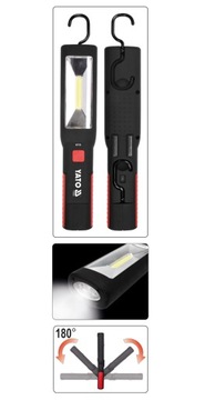 YATO COB Светодиодная лампа для мастерской 3Вт 250лм