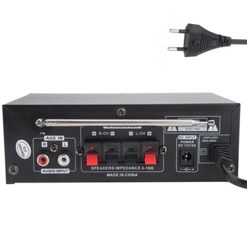 УСИЛИТЕЛЬ ДЛЯ HIFI BLUETOOTH РАДИО FM ДИНАМИКИ