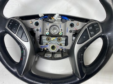 РУЛЕВОЕ КОЛЕСО HYUNDAI I30 II КОЖАНАЯ КРУИЗ-КОНТРОЛЬ 12-17