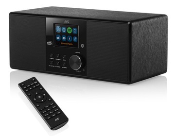 JVC RA-E981B radio internetowe DAB+ 2x5W FM pilot