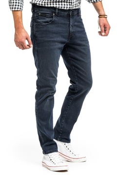 Męskie spodnie jeansowe proste Wrangler TEXAS TAPER W32 L34