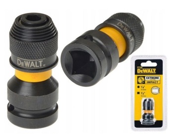 Dewalt DT7508 ADAPTER UDAROWY Z BLOKADĄ DO ZAKRĘTAREK 1/2
