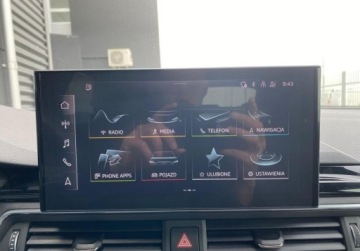 Audi A5 F5 2022 Audi A5 Sportback 2.0 265KM 45 TFSI mHEV quattro S-line VAT 23 Salon PL 1, zdjęcie 33