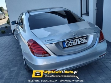 Mercedes Klasa S W222 Limuzyna 350 Blue TEC 258KM 2017 Mercedes S 350 Telefon: 605_265_691 Lokalizacja: Sierpów, zdjęcie 12