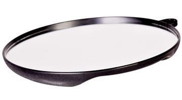 Зеркало круглое для гостиной, большое, черное.