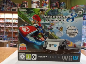 КОНСОЛЬ NINTENDO WII U 32 ГБ + ГЕЙМПАД + КОРОБКА + 2 ИГРЫ МАРИО