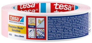 Taśma malarska maskująca precyzyjna 50m Tesa 4333