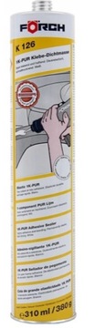 FORCH K126 MASA KLEJĄCO-USZCZELNIAJĄCA BIAŁY 310ml