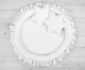 Комплект: Подвесной балдахин, подставка для подушки, белый.