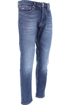 EMPORIO ARMANI męskie jeansy spodnie DENIM BLU SLIM IT33