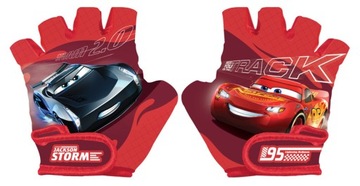4 чехла для велосипедных шлемов, велосипедные перчатки без пальцев, Cars McQue