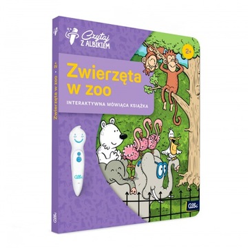 Czytaj z Albikiem KSIĄŻKA Zwierzęta w zoo 2+ ALBI