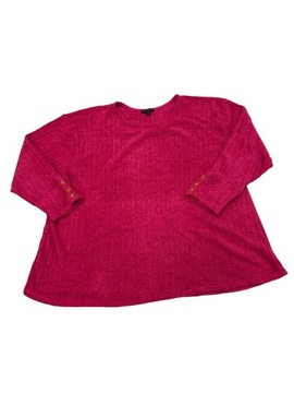 LANE BRYANT sweterek damski różowy duży rozmiar PLUS SIZE 54/56