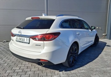 Mazda 6 III Kombi 2.2 SKYACTIV-D I-ELOOP 150KM 2015 Mazda 6 bezwypadekserwis aso1wlascicielorg lakierbiala perlajak nowa, zdjęcie 25