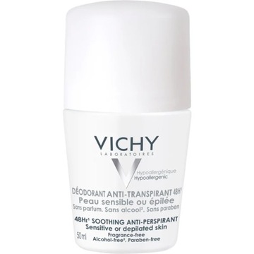 VICHY 50ml Skóra wrażliwa 48h Antyperspirant w kulce