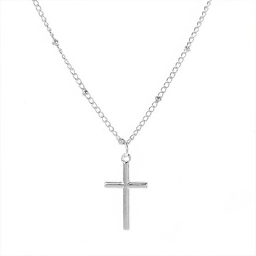 Classic Retro Jesus Cross Pendant Necklace Charmin