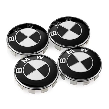 KAPSLE VÍČKA BMW NA RÁFKY ALU RÁFKY 56MM 4KS NOVÉ