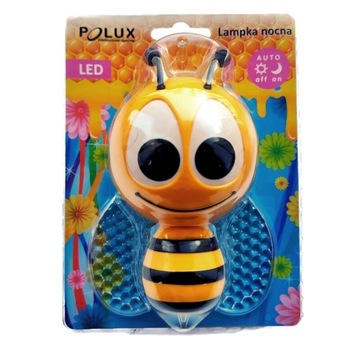 LAMPKA NOCNA LED WTYKOWA Z CZUJNIKIEM ZMIERZCHU DLA DZIECI