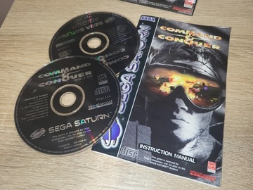 COMMAND & CONQUER — SEGA SATURN ПОЛНАЯ КОМПЛЕКТАЦИЯ