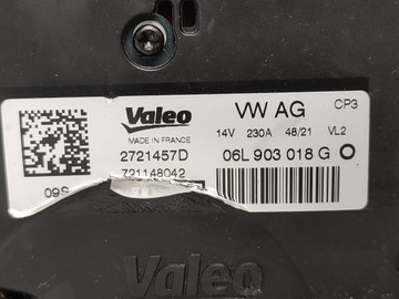 ALTERNÁTOR AUDI A4 B9 8W A5 F5 A6 C8 A7 Q5 II FY 2.0 TFSI ORIGINÁLNÍ