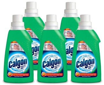 Calgon Hygiene Plus Żel odkamieniacz 5x 750ml