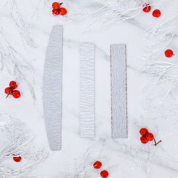 Пилочка для ногтей STALEKS 25x прямая на деревянной основе, папмам 180 240