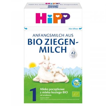 HIPP 1 Mleko początkowe z mleka koziego 400g