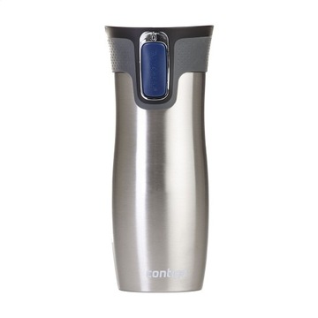Kubek termiczny Contigo West Loop 470 ml srebrny