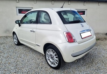 Fiat 500 II Hatchback 3d 1.2 69KM 2009 Fiat 500 SLICZNY 1.2 Benzyna AUTOMAT Bogata Wersja ORYGINAL Zadbany 2010 S, zdjęcie 4