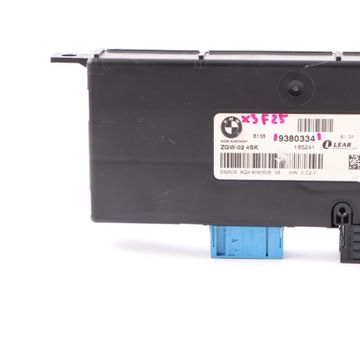 BMW X3 F25 MODUL GATEWAY LEVÝ ZGW-02 4SK 9380334