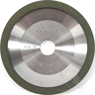Ściernica 12A2 125x10x2x20 tarcza ścierna diamentowa diament 125mm