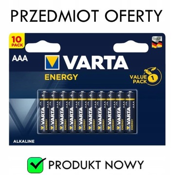 VARTA ENERGY LR03/AAA БАТАРЕЯ 10ШТ.