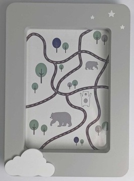 Детская фоторамка 9 х 13 см.