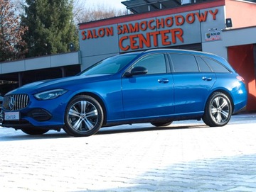 Mercedes Klasa C W206 2023 Mercedes C220d 220ps Night Skóra Led Komforty Ambiente LKA Virtual NFC HiFi, zdjęcie 28