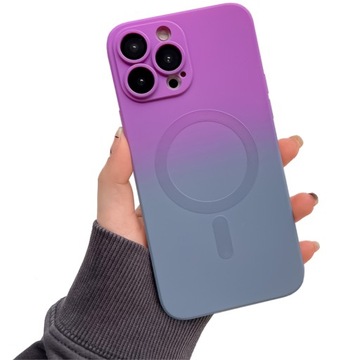 Etui GRADIENT KOLOROWE + SZKŁO do iphone 14 PRO