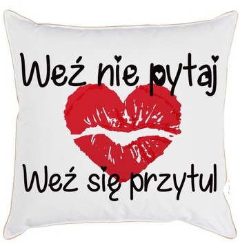 ПОДУШКА НА ДЕНЬ ВАЛЕНТИНА ДЛЯ НЕЕ ДЛЯ НЕГО 40 см
