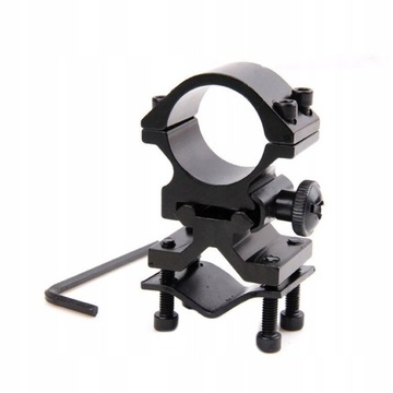 Установка держателя ЛАЗЕРНОГО ФОНАРЯ на ствол + адаптер RIS MN10