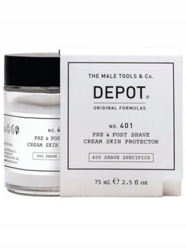DEPOT 401 OCHRONNY KREM PRZED I PO GOLENIU 75ml